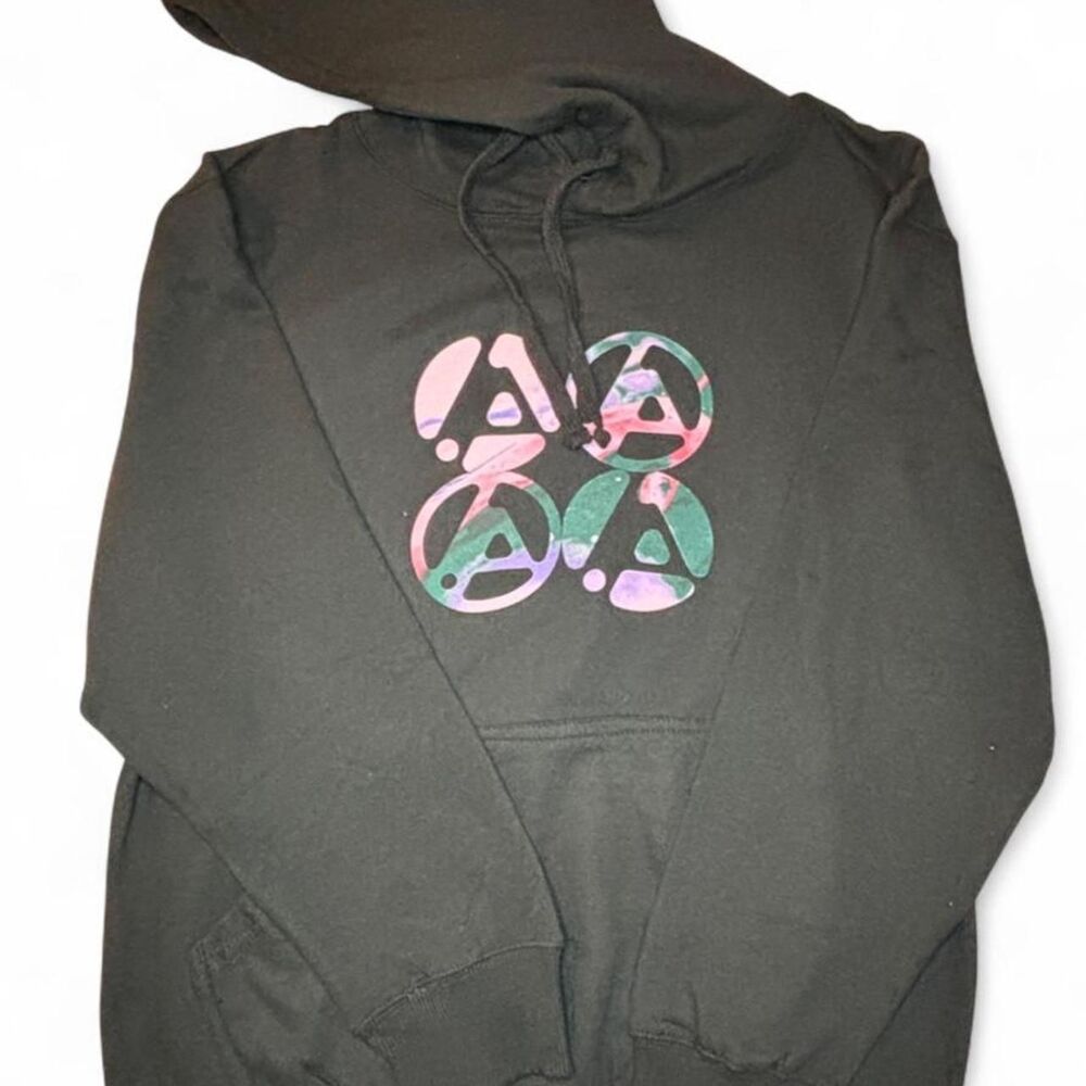 Linkin Park From Zero Quad Cover Hoodie M Black Official Band Merch